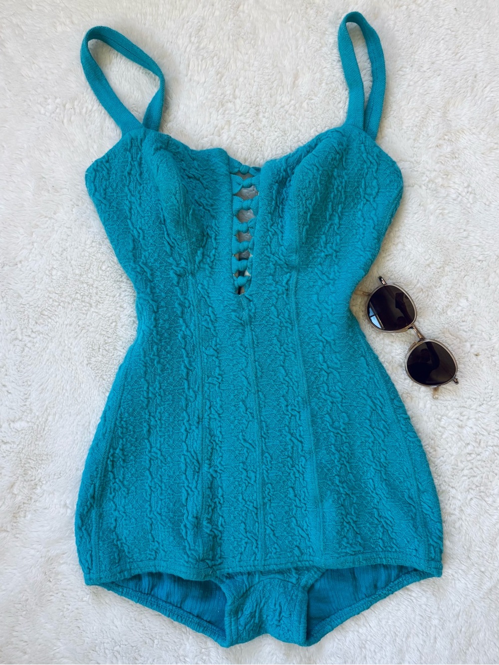 1950s Vintage Loftie’s by Lawrence One Piece Swimsuit XS